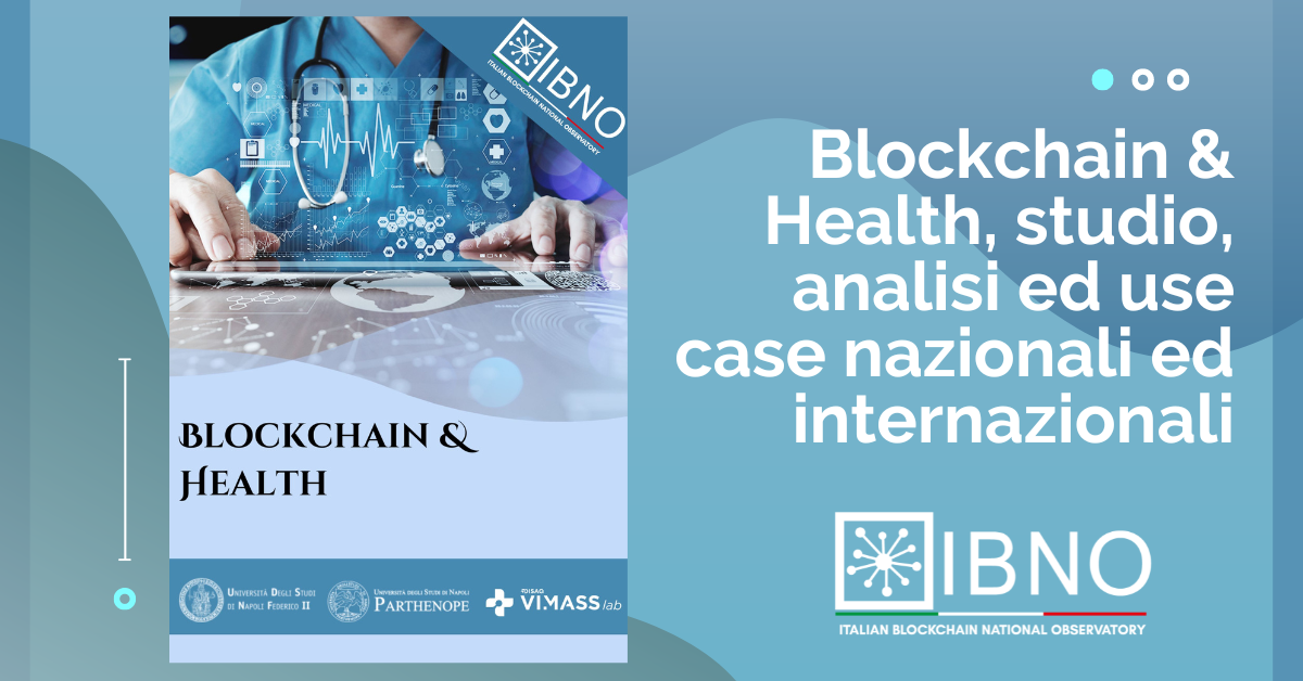 Blockchain & Healthcare copertina report